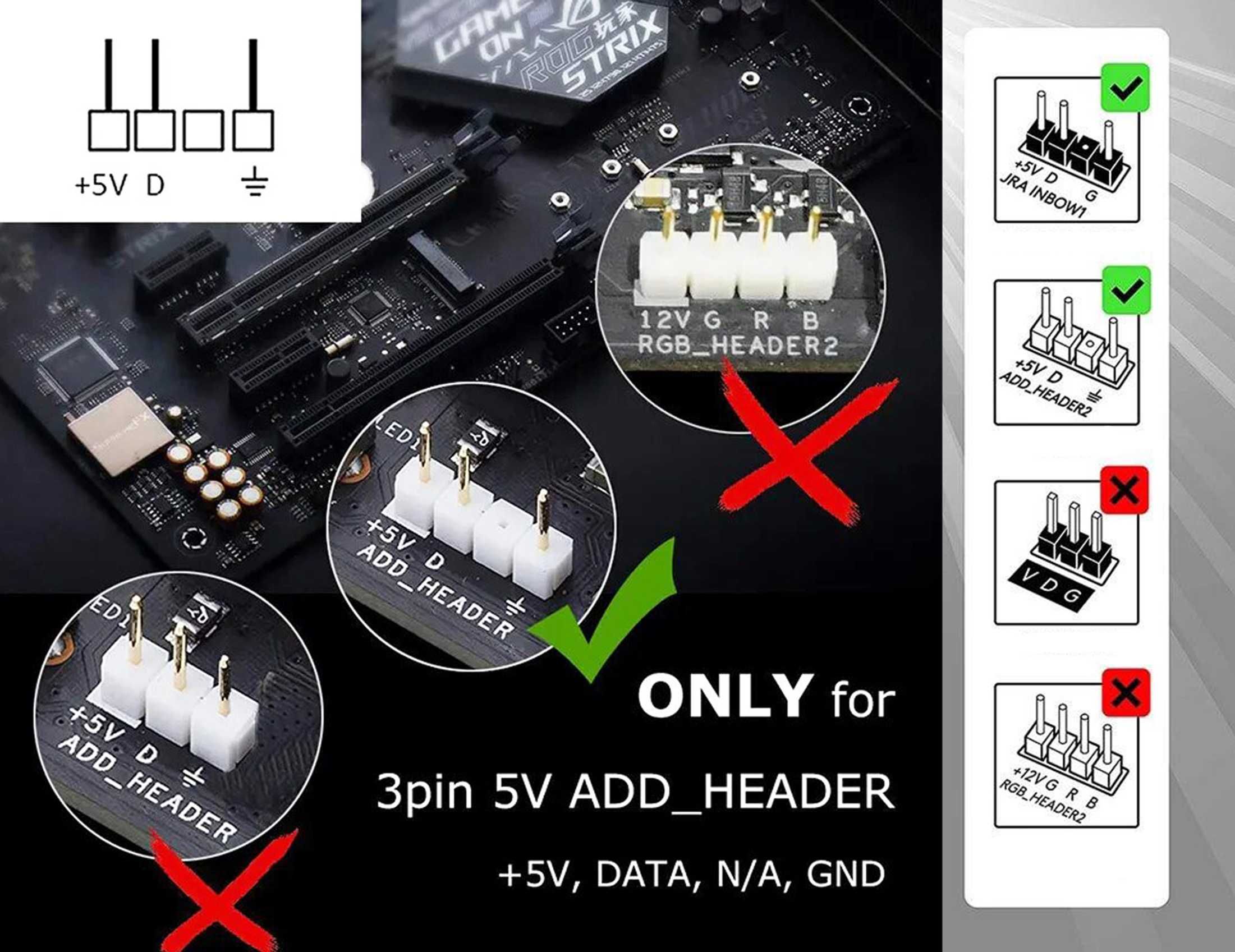 ARGB Sync кабель для подсветки 3pin 4 pin 3 на 4 пин Seasonic RGB