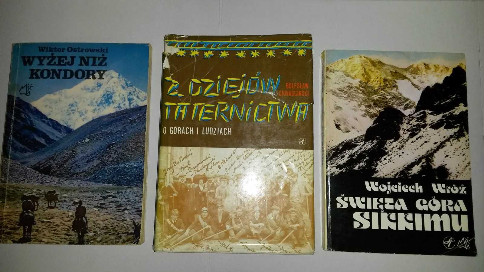 Góry wspinaczka taternictwo alpinistyka 11 książek