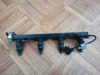BMW E36 seria 3 listwa wtryskowa kompletna wtryski 1,8