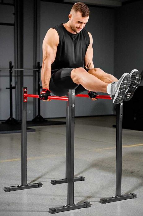 Бруси підлогові спортивні W-015 Брусья Поручні регульовані напольні