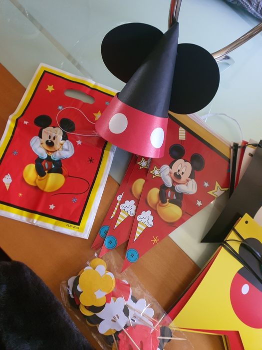 Conjunto artigos festa Michey