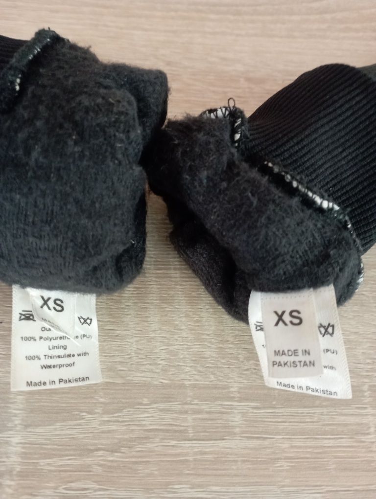 Rękawiczki damskie ocieplane jeździeckie konne marki PE rozmiar XS