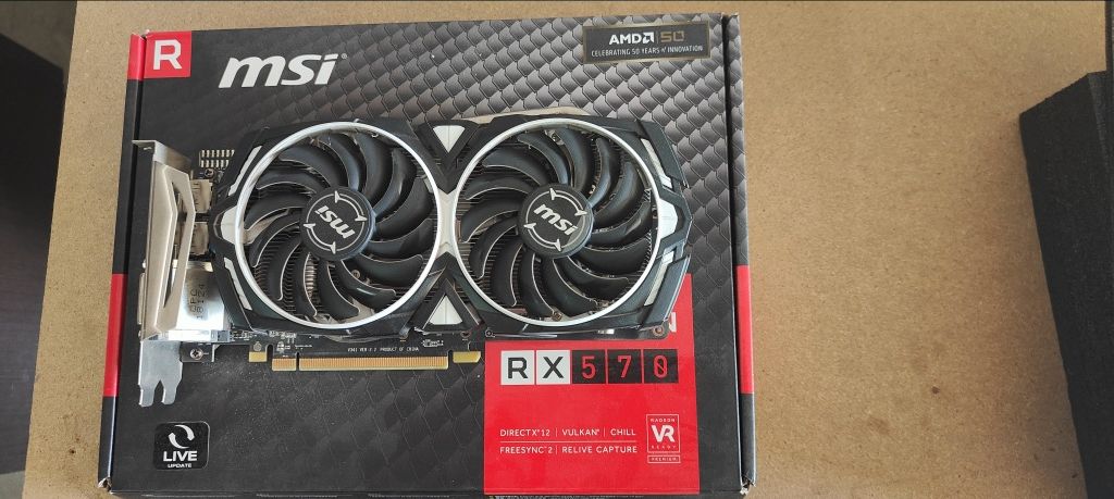 Placa gráfica AMD RX 570 - 8 GB