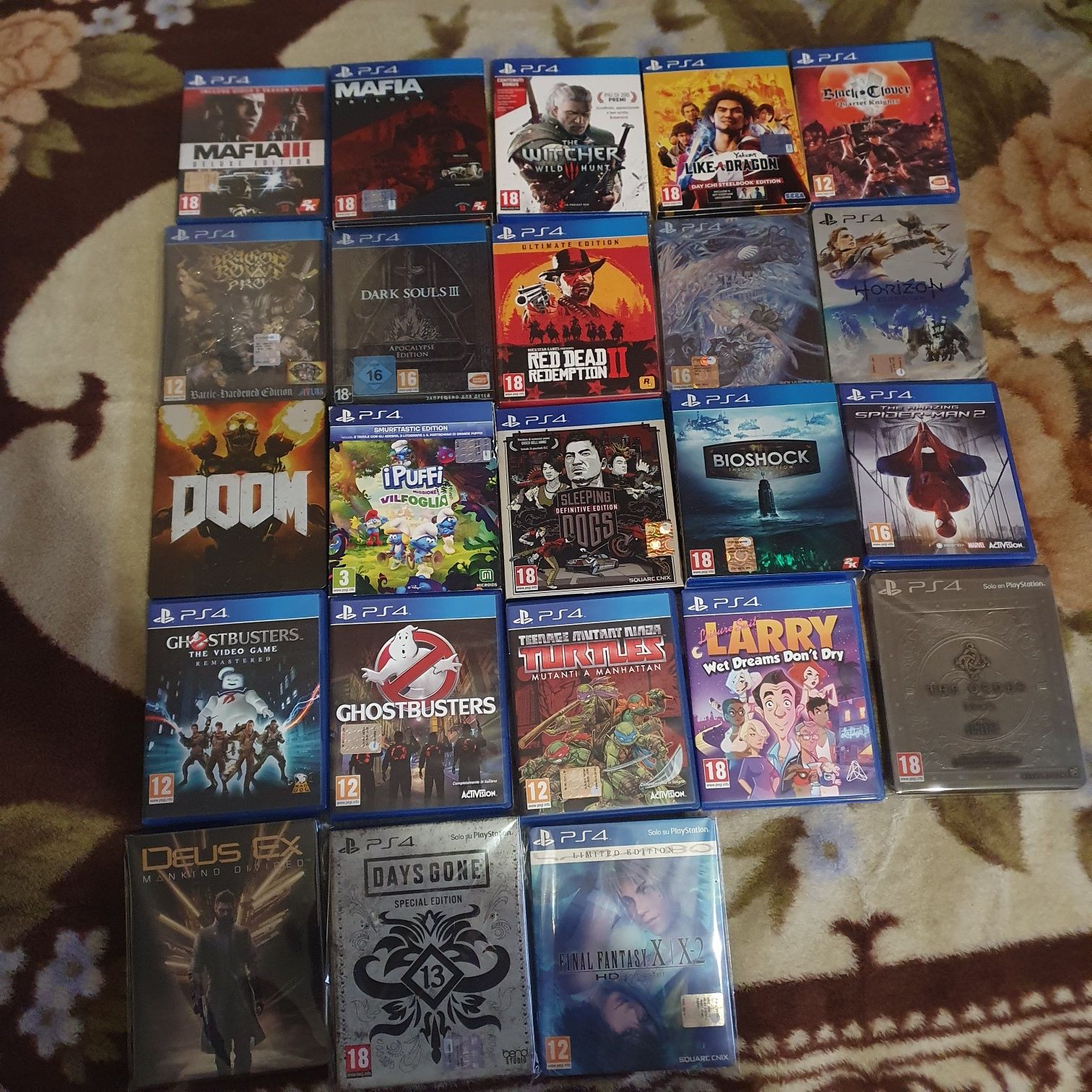 Игры на ps4, диски пс 4, игры на Sony Playstation 4
