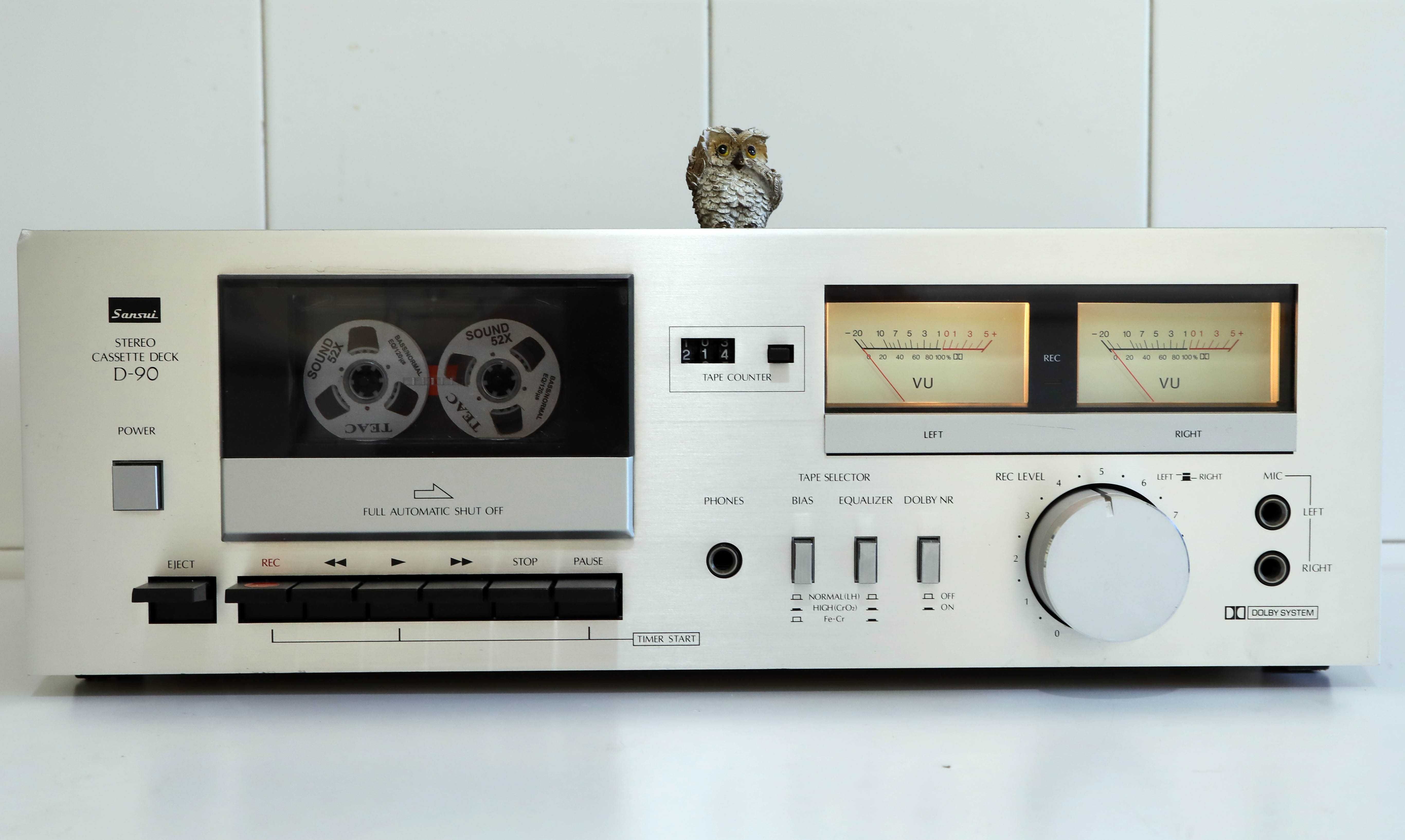 Sansui D-90 Tape Deck Cassetes