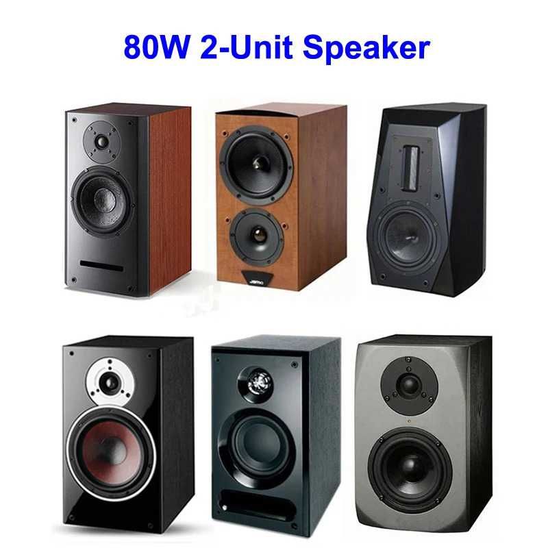 2 sztuk 2 Way 80W Diy głośnik filtr obwodu Treble