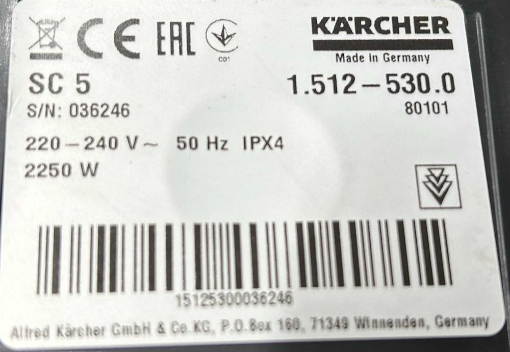 Parownica Karcher sc 5