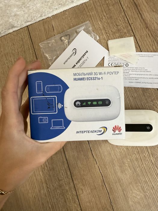 Мобільний 3G Wi-Fi роутер Huawei EC5321u-1
