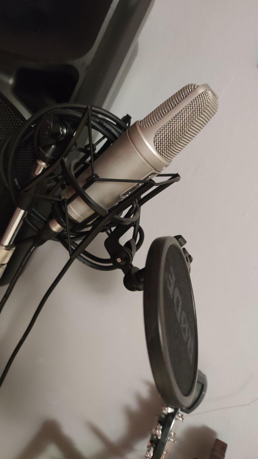Zestaw do nagrań wokali. Rode NT2 A focusrite mikrofon karta dźwiękowa