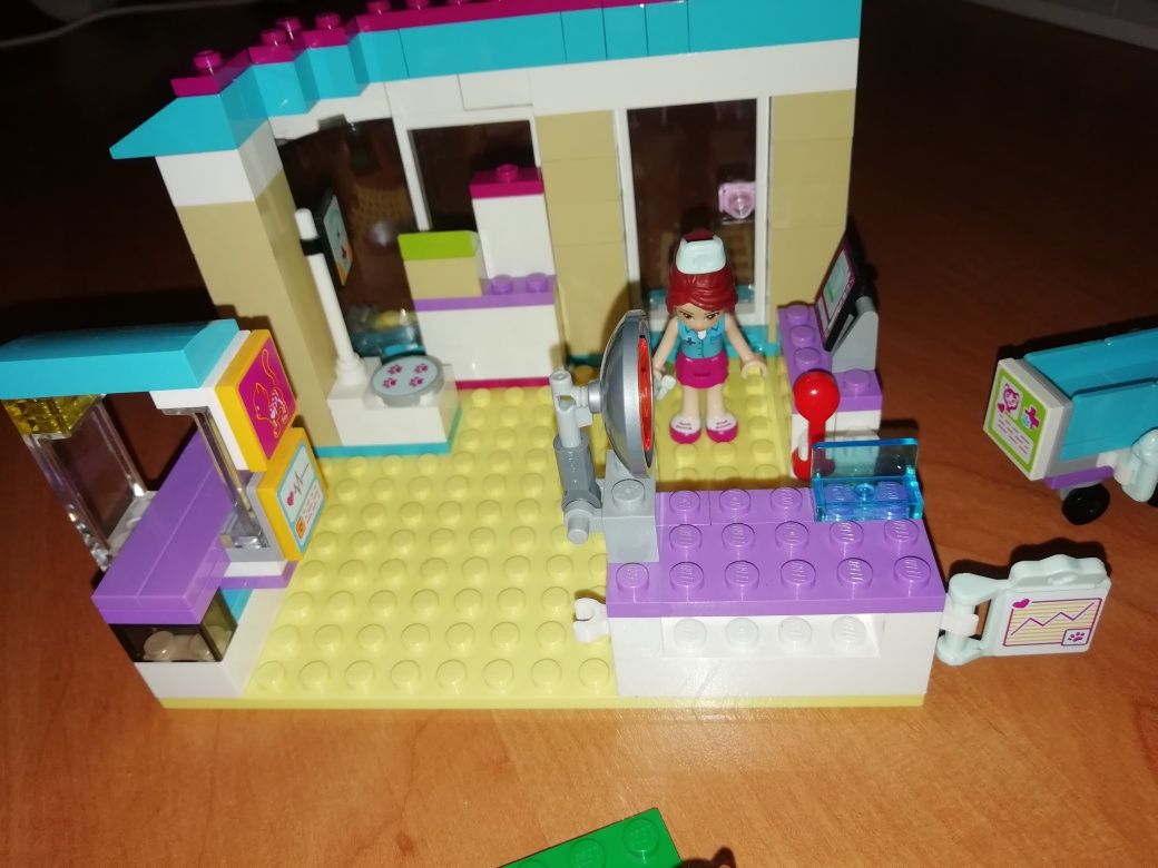 Zestaw lego friends weterynarz 41085