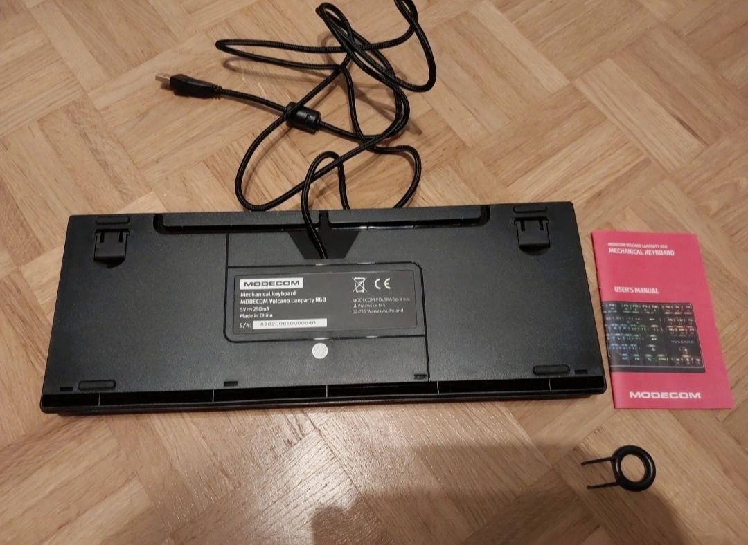 Klawiatura Modecom Volcano Lanparty rgb