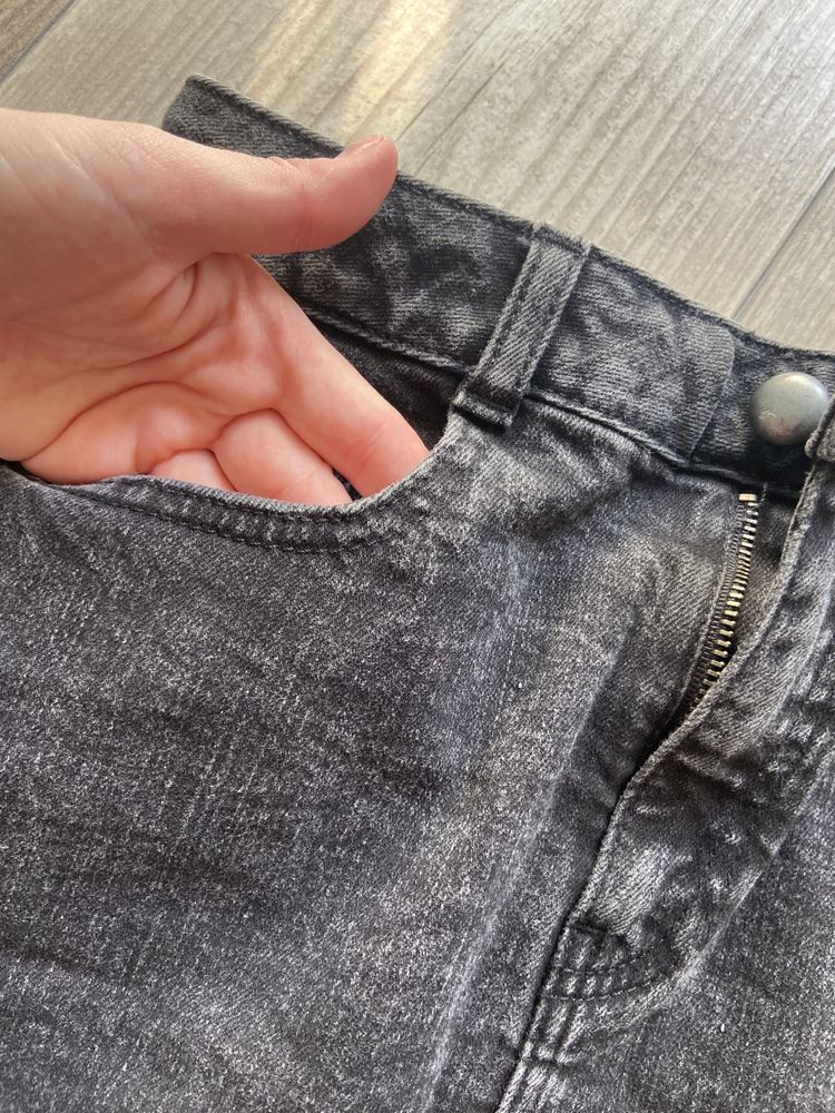 Черная мини юбка Zara