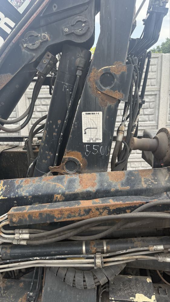 Hiab 130-2 ролерний кран маніпулятор
