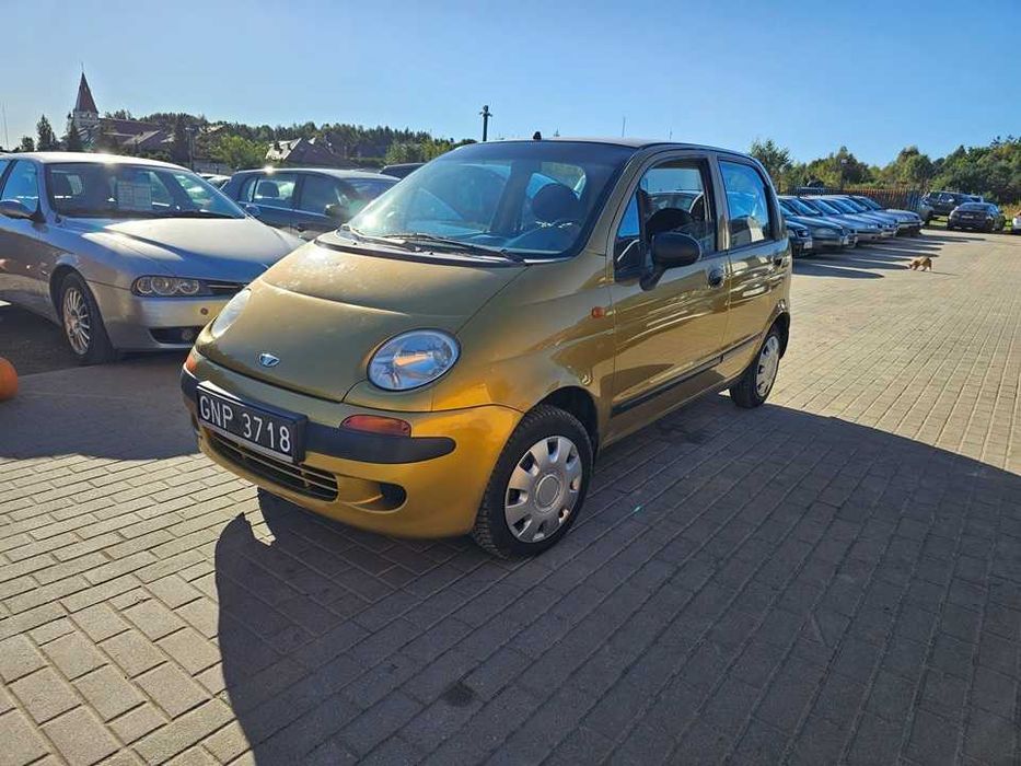 Daewoo Matiz 1999r/0.8 benzyna/51KM/niski przebieg/1 właściciel