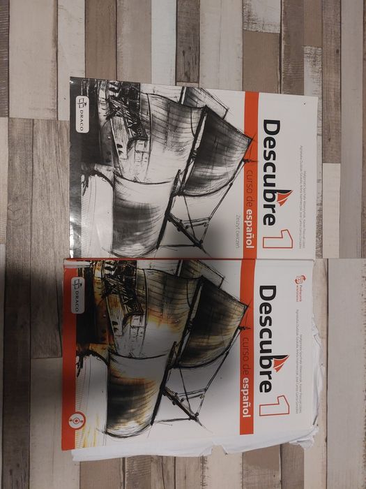 Descubre 1 Podręcznik + Ćwiczeniówka J. hiszpański wydawnictwo Draco