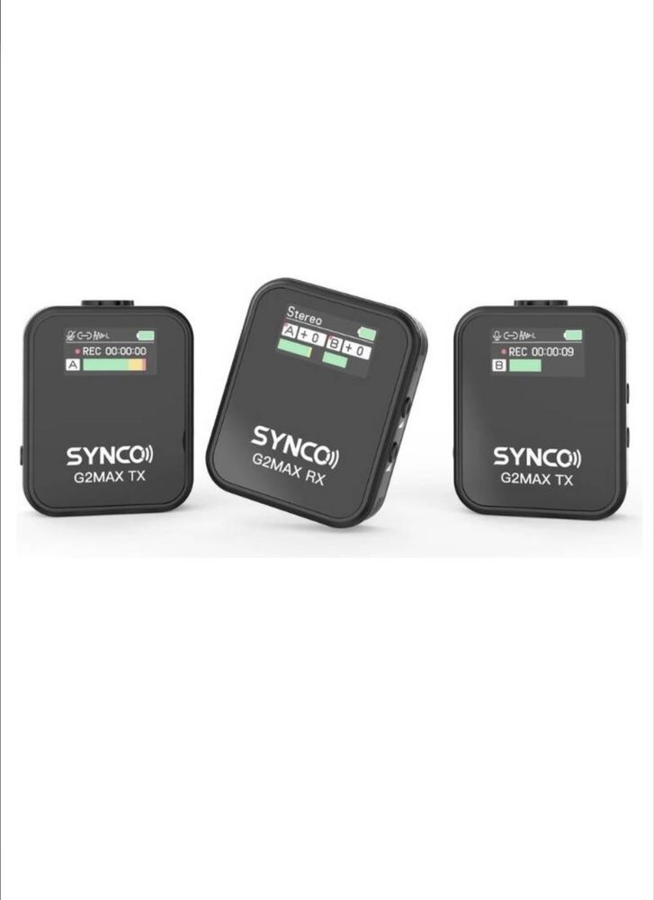 Безпровідна мікрофонна система SYNCO G2A2 MAX