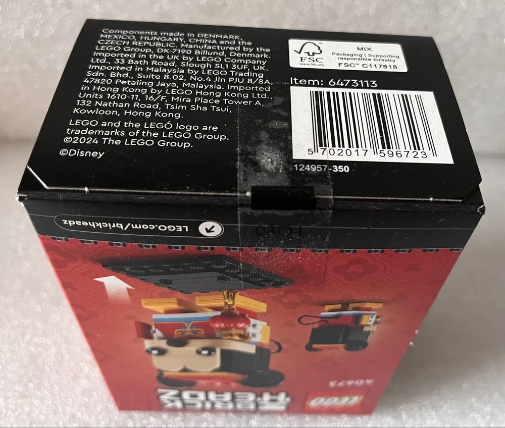 Lego brickheadz 40673 mickey mouse myszka miki klocki lego