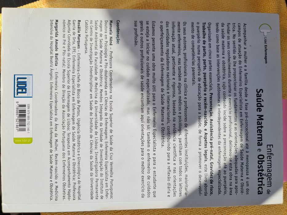 Livro novo para estudantes de enfermagem... caso interesse contactar S