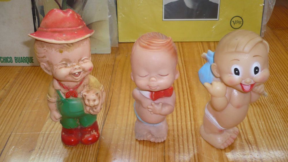 Bonecos de Chiar em PVC - Antigos