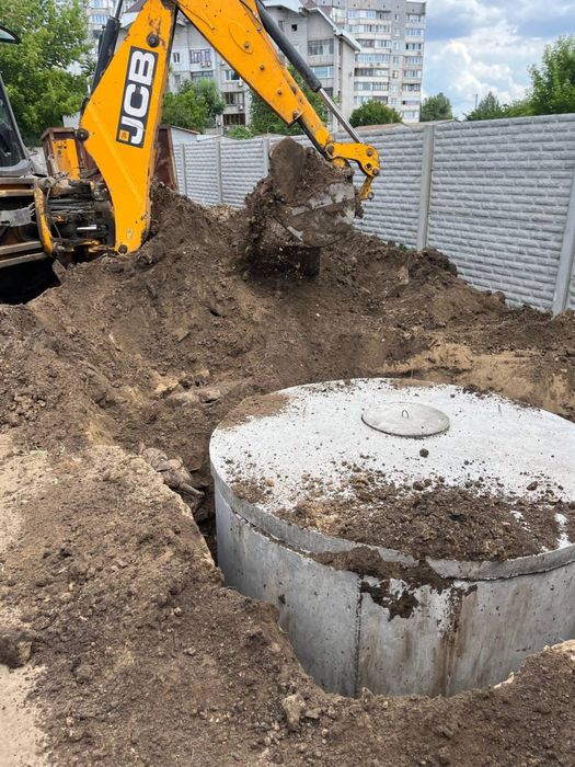 Септик под ключ с гарантией! Выгребные ямы, бетонные кольца