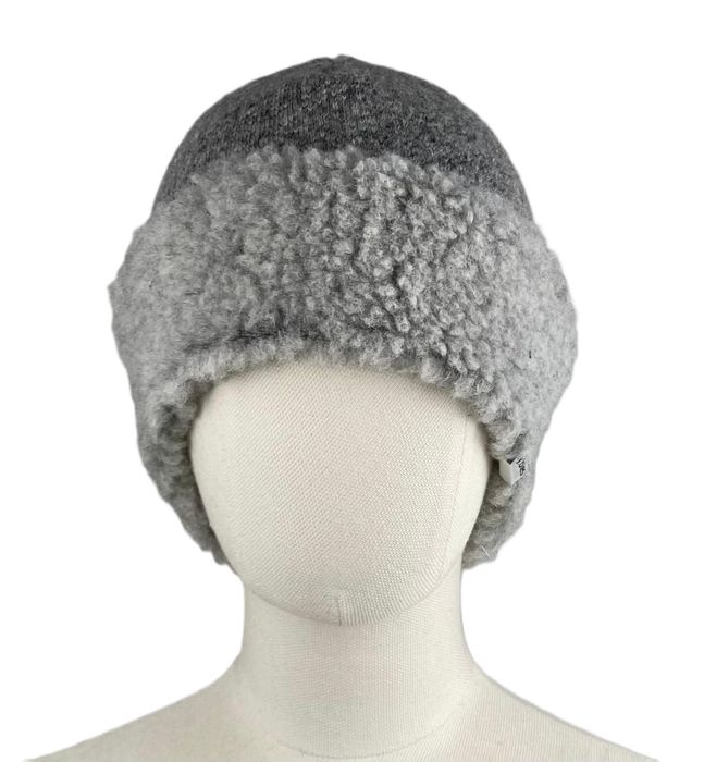 Czapka wełniana  100% wełna merino baranek one size wool