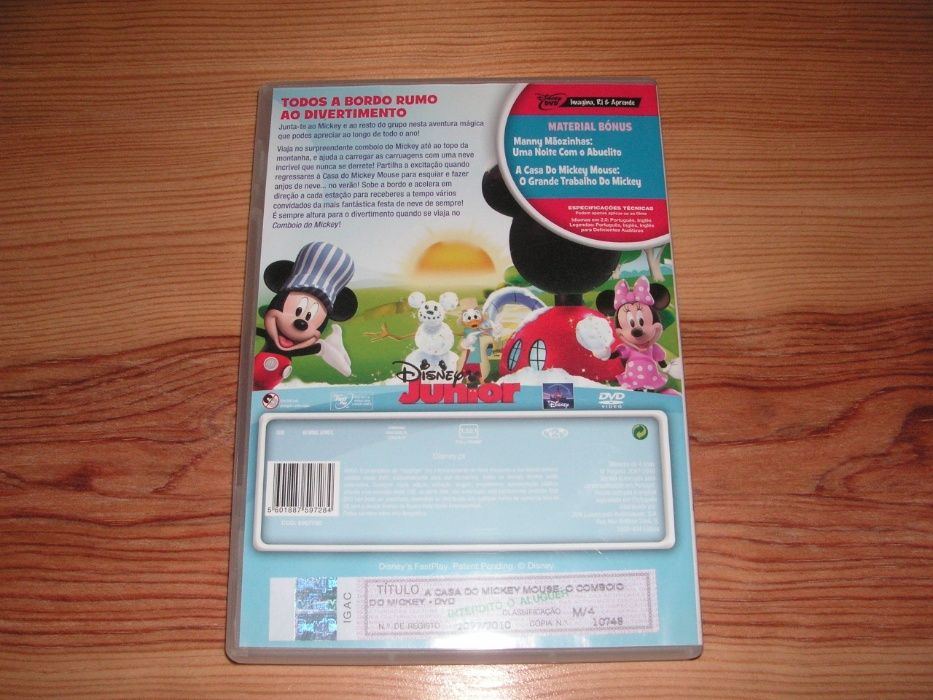 DVD A Casa do Mickey Mouse - O Comboio do Mickey