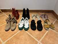 Sapatos variados