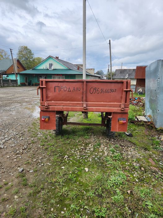 Продам причіп одноосний,не самосвал