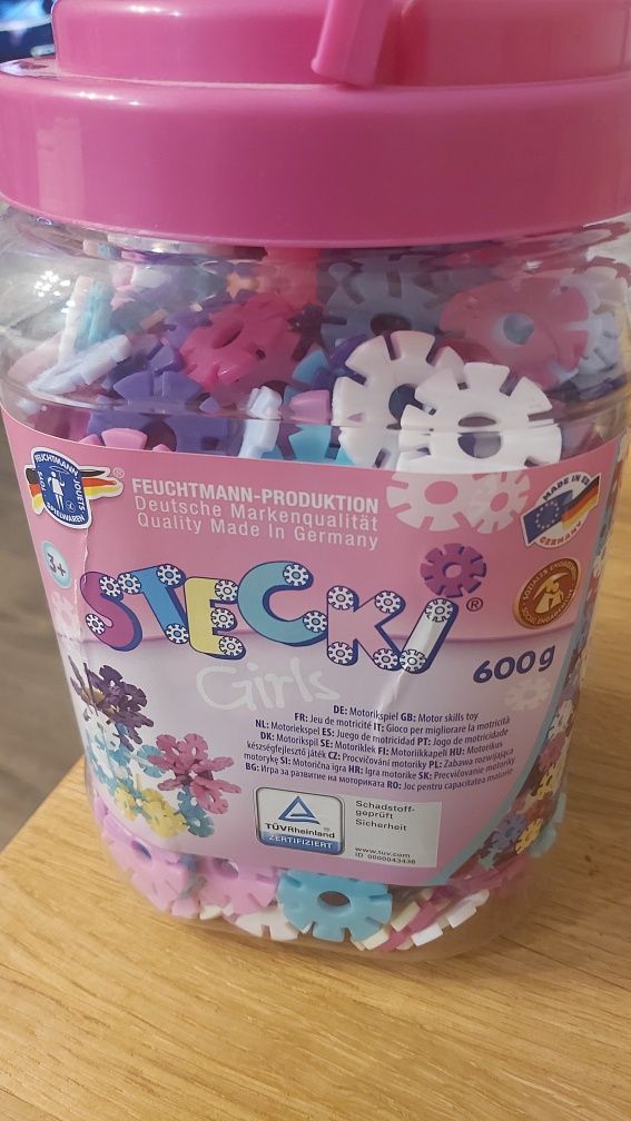 Klocki przestrzenne stecki 600g