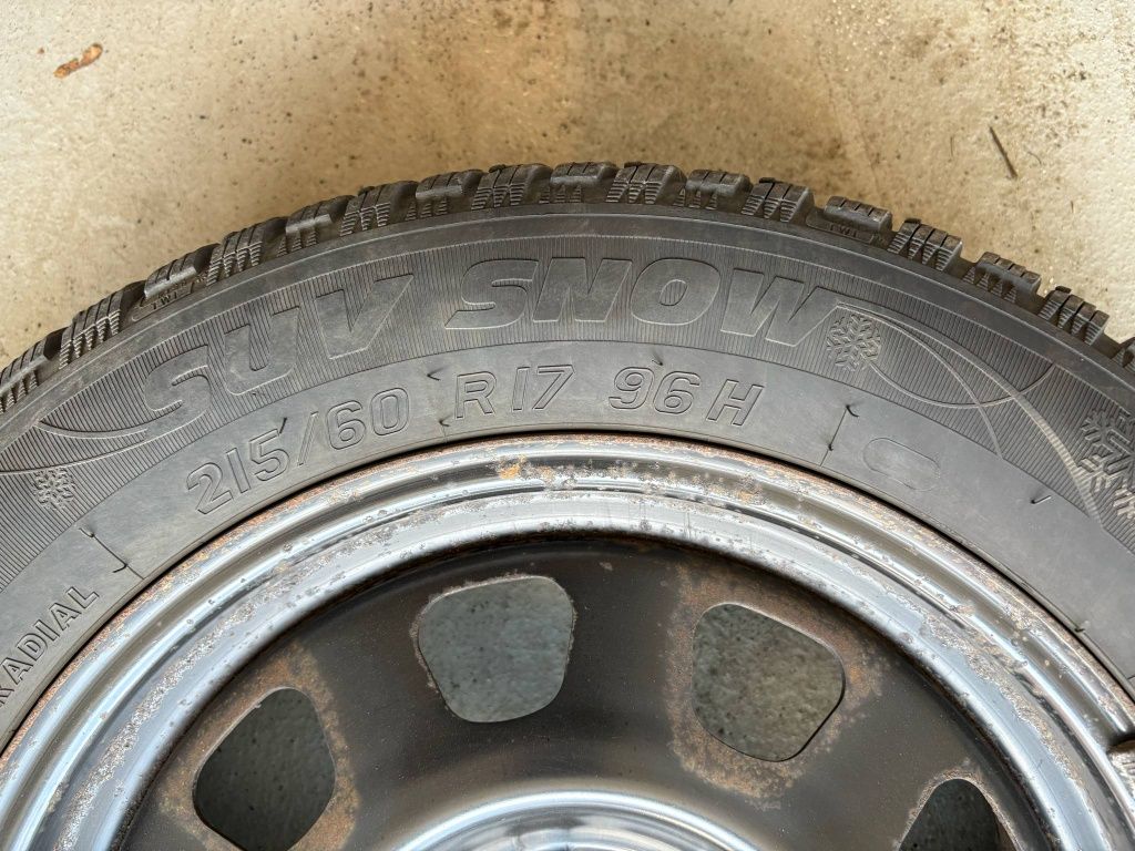 Felgi z oponami zimowymi dodge caliber pilnie