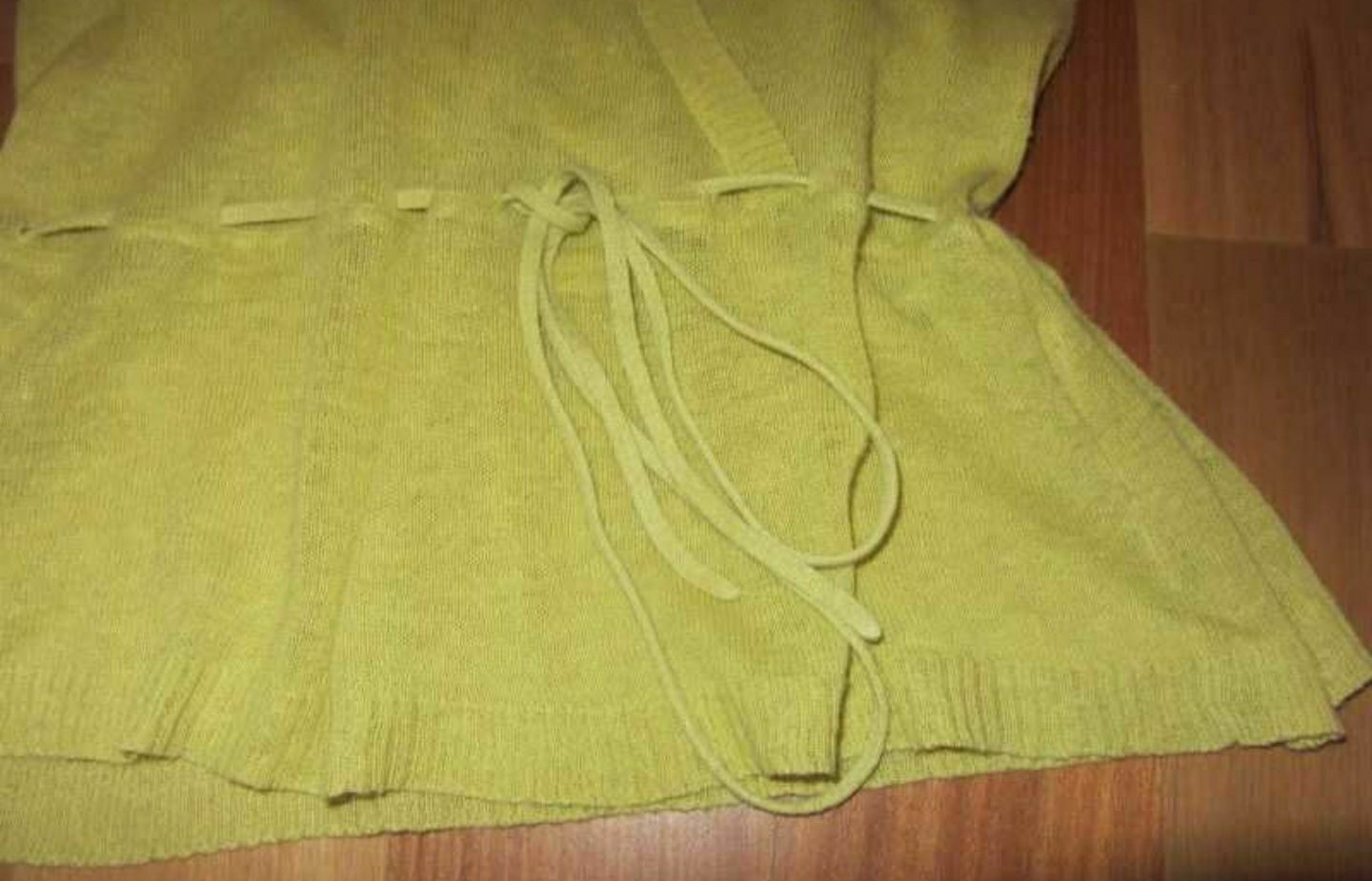 NowOn woman lekka dzianinowa bluzka, tunika, oliwkowa, r. S, 36