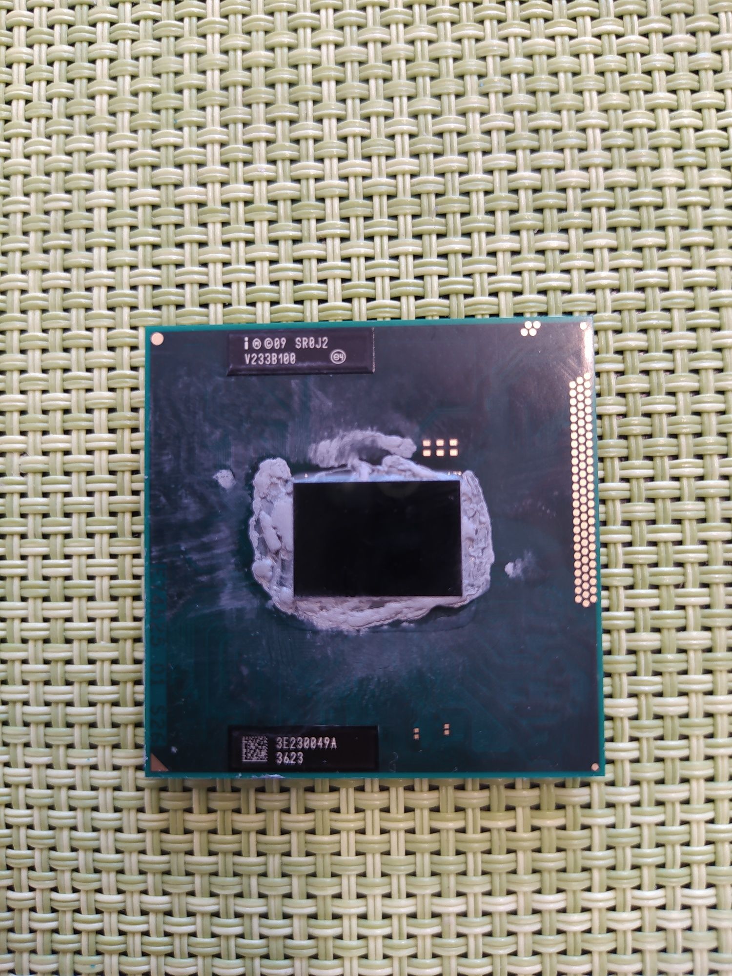 Procesor Intel core i3 z laptopa Samsung