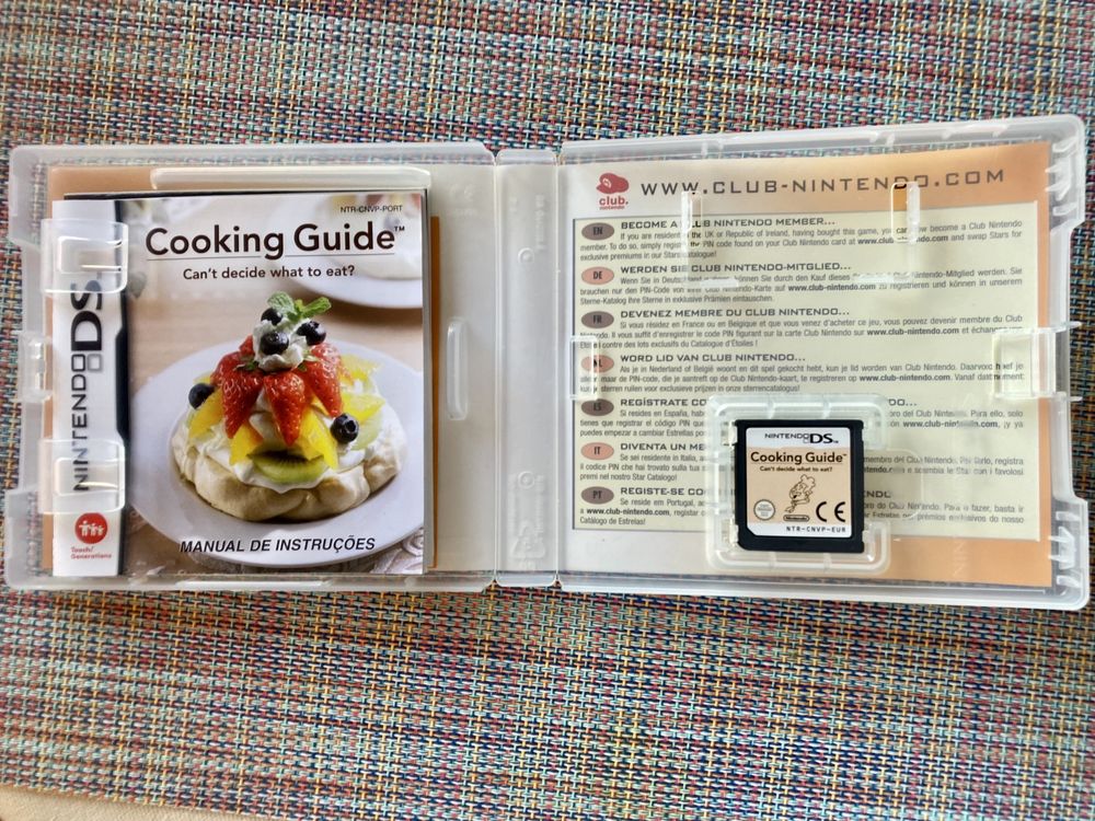 Jogo Nintendo Cooking Guide