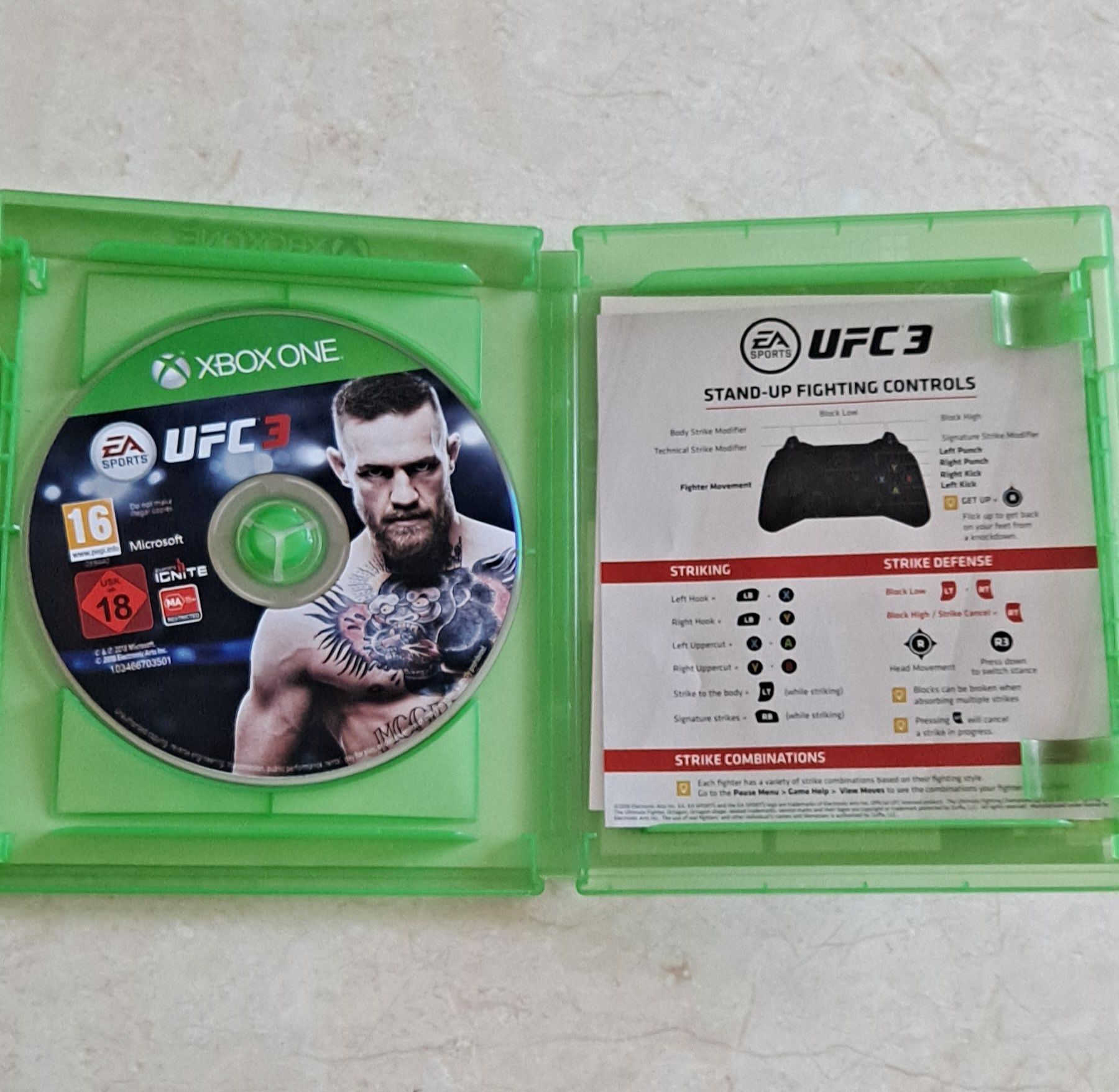 Gra UFC 3 xbox one