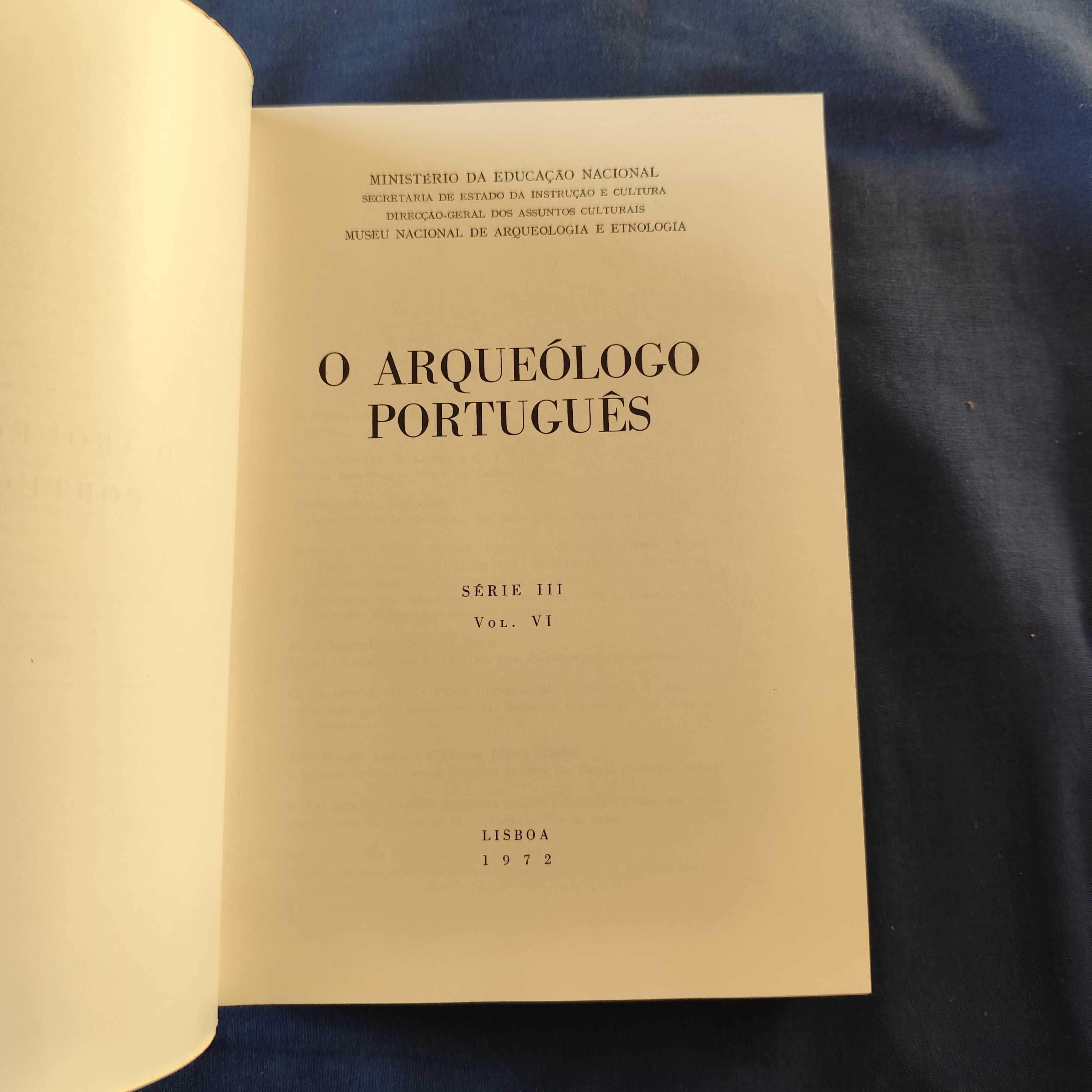 O Arqueólogo Português - Série III Vol VI (1972)