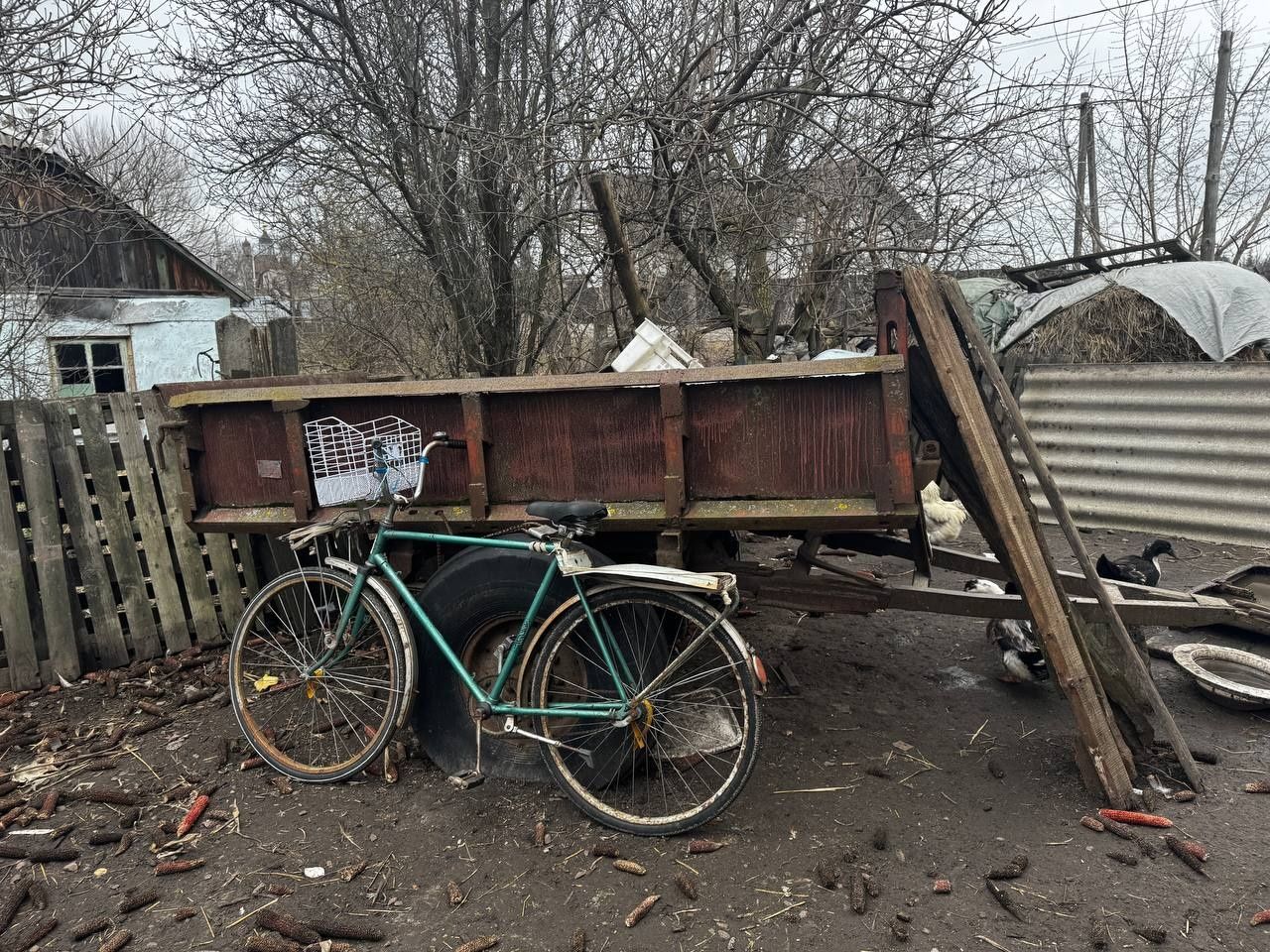 Причеп до трактора.