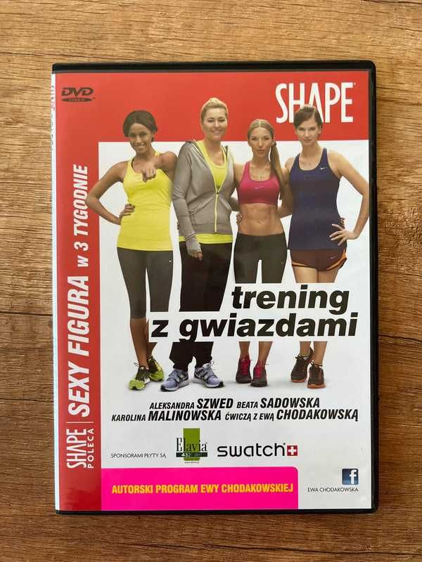 trening DVD Ewa Chodakowska trening z gwiazdami sexy figura w 3 tyg
