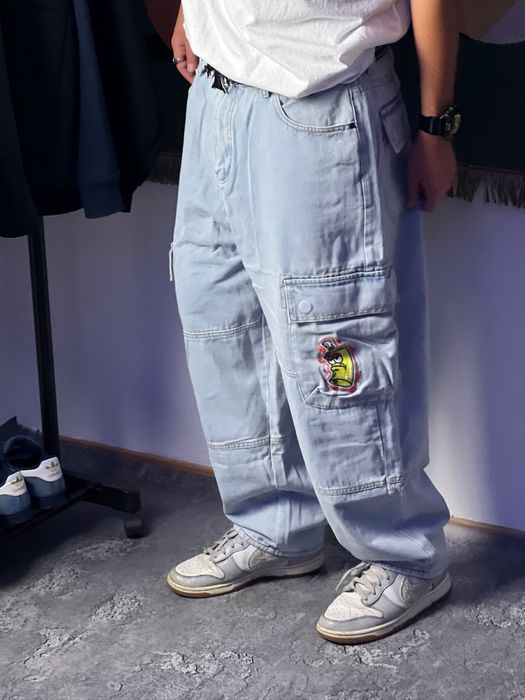 Джинси карго Емпаер полар empyre jeans, sort company синии НОВЫЕ штані