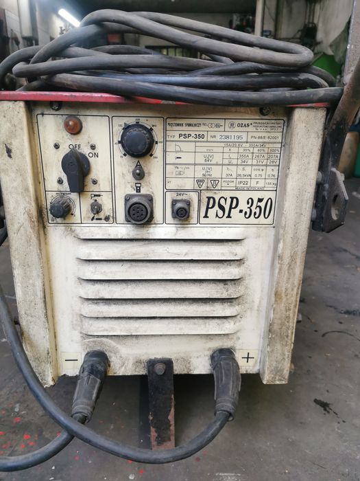 Spawarka prostownik spawalniczy OZAS PSP-350