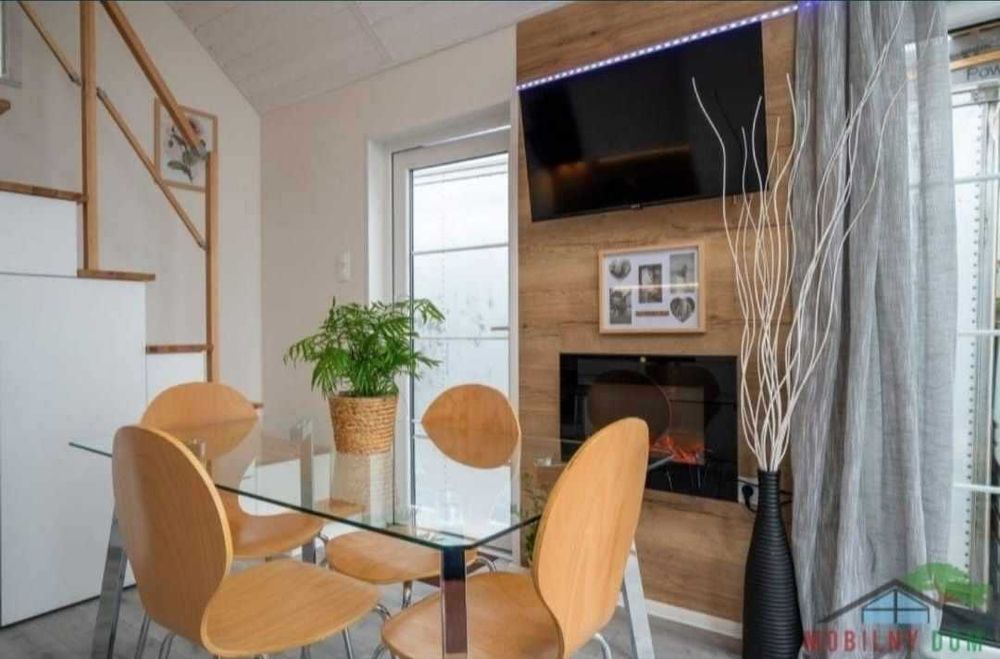 BLACK WEEKS!!! Domek mobilny całoroczny 8,80m x 4m, Wysoka Antresola