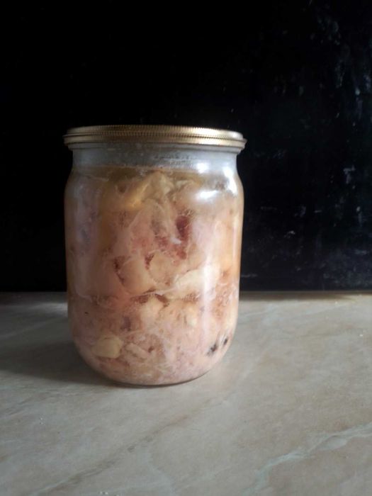 Домашня тушонка із кролика (без кістки)