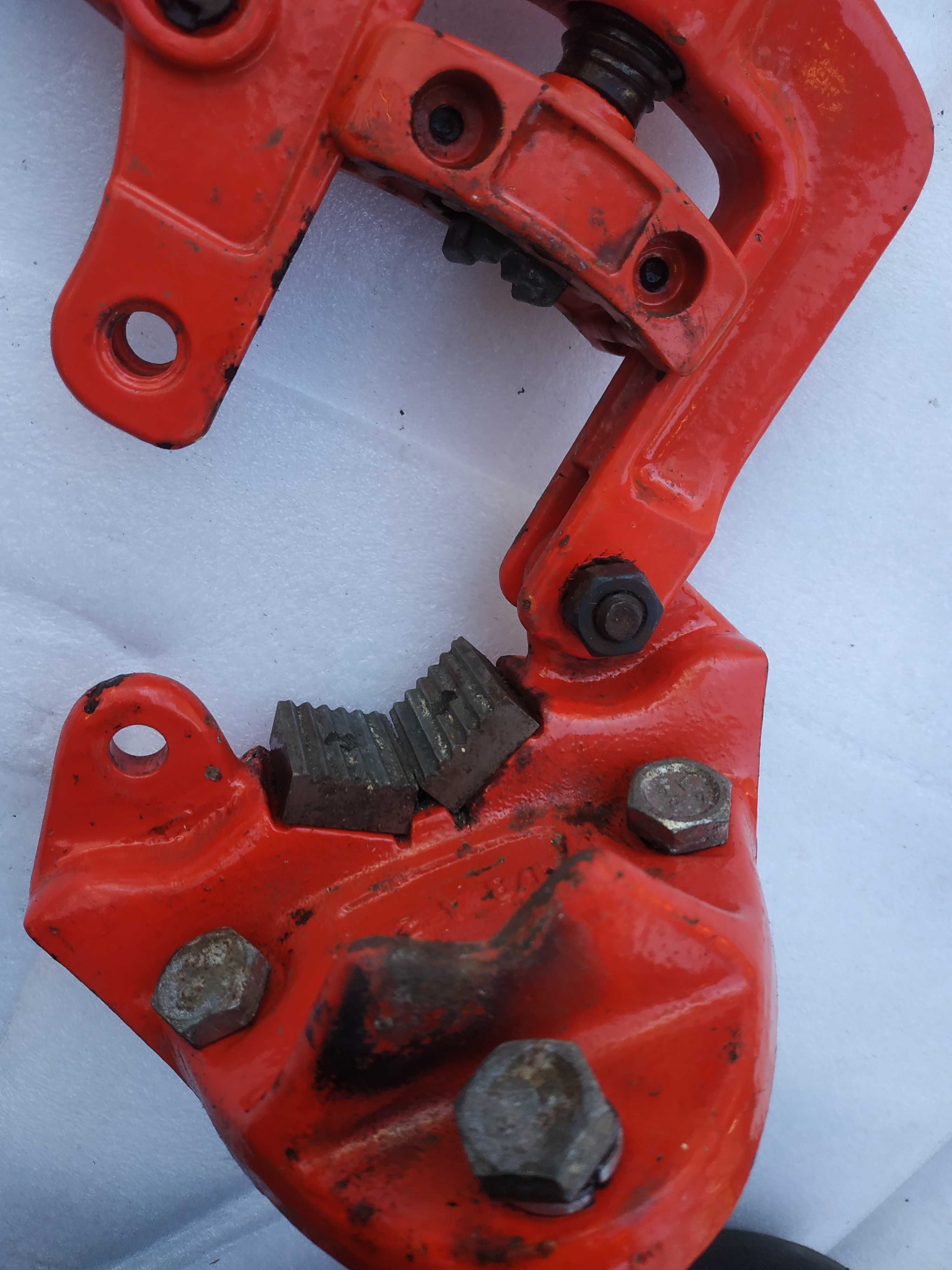 Imadło hydrauliczne 1/8'' 2'' VIRAX stojak hydrauliczny do gwintowania