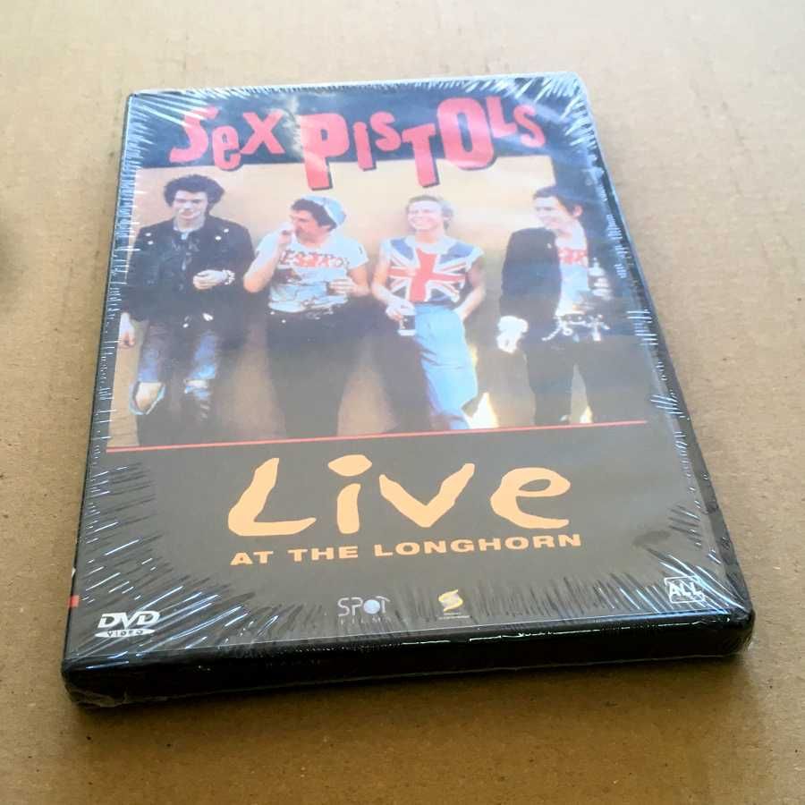 SEX PISTOLS - Live at the Longhorn DVD - NOVO