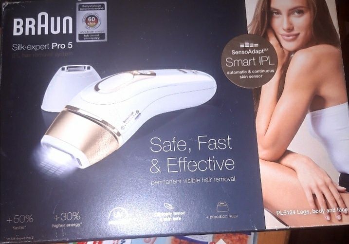 Depilator laserowy Braun