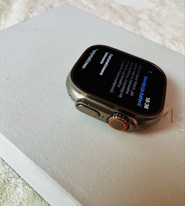 Apple Watch Ultra 2 GPS + Cellular zamiana