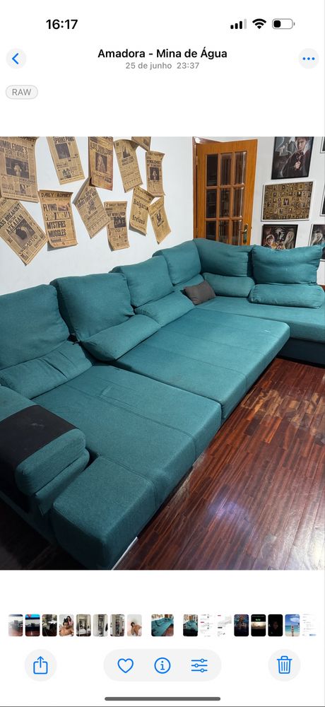 Sofa grande com 4 lugares