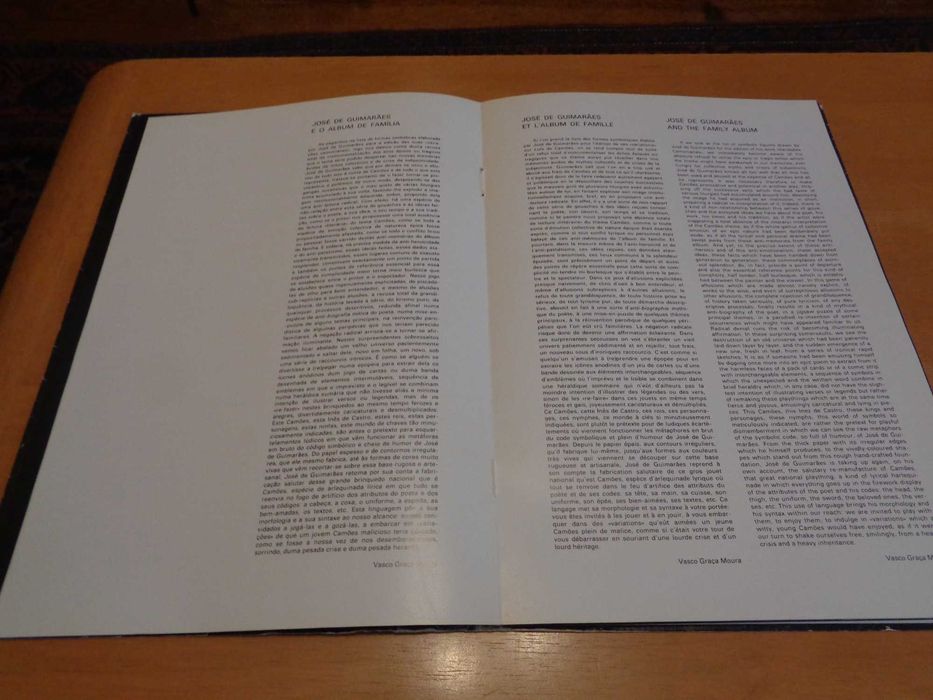 Ciclo Camões - José de Guimarães - 1979/1981 - Raro Livro - Ilustrado