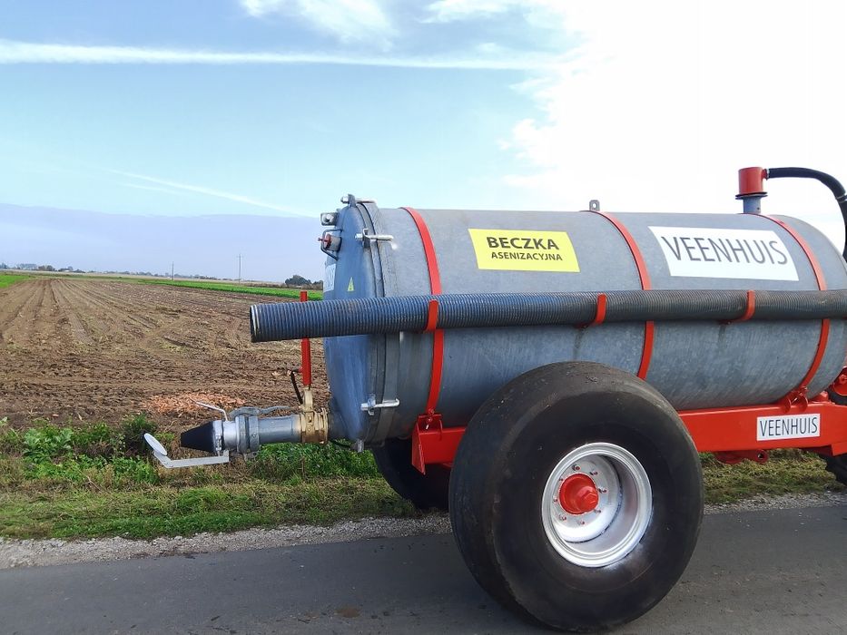Beczka asenizacyjne beczkowóz 5000 litra Ocynk
