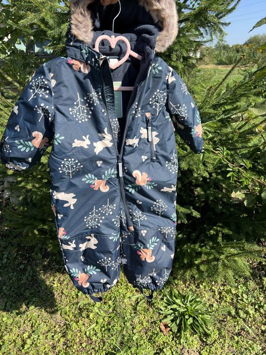 Комбінезон hm новий зимовий 80 см термо 9-12 місяців термо reima next