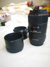 Obiektyw Sigma 105mm f2.8 hsm macro Canon